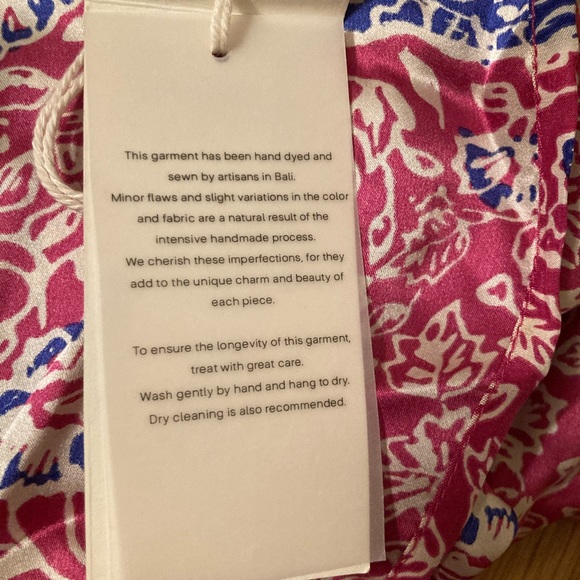 NWT NATALIE MARTIN Sarong In Floral Print Lavender - Picture 7 of 10